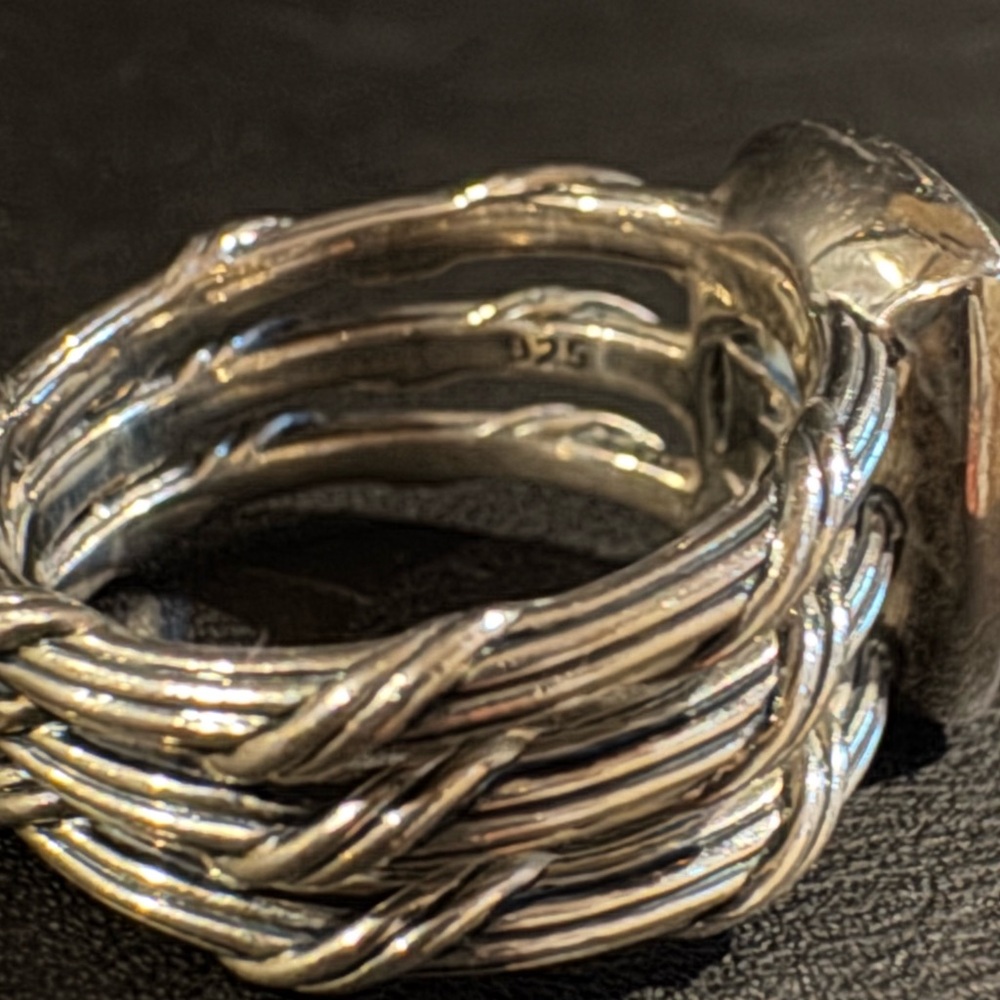 Peter Thomas Roth Sterling Silver and Prasiolite Ring - Picture 7 of 8